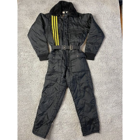 Vintage Walls youth insulated Blizzard-Pruf Snowsuit Boys 16 Fur Collar